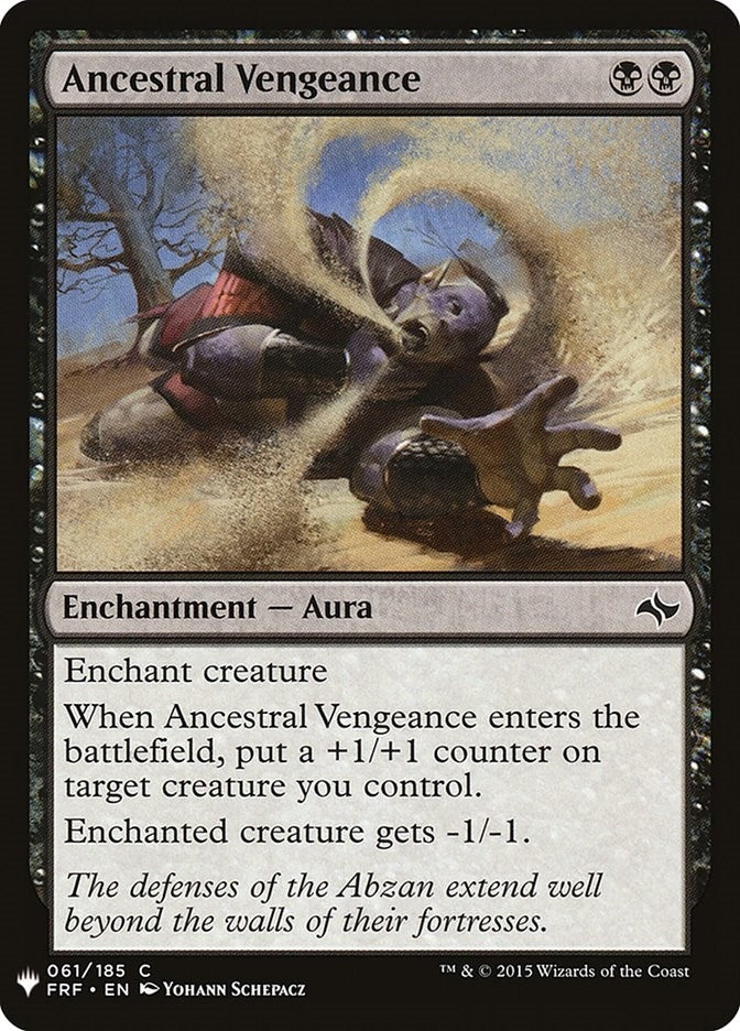 Ancestral Vengeance (61) [LIST] - MTG Single