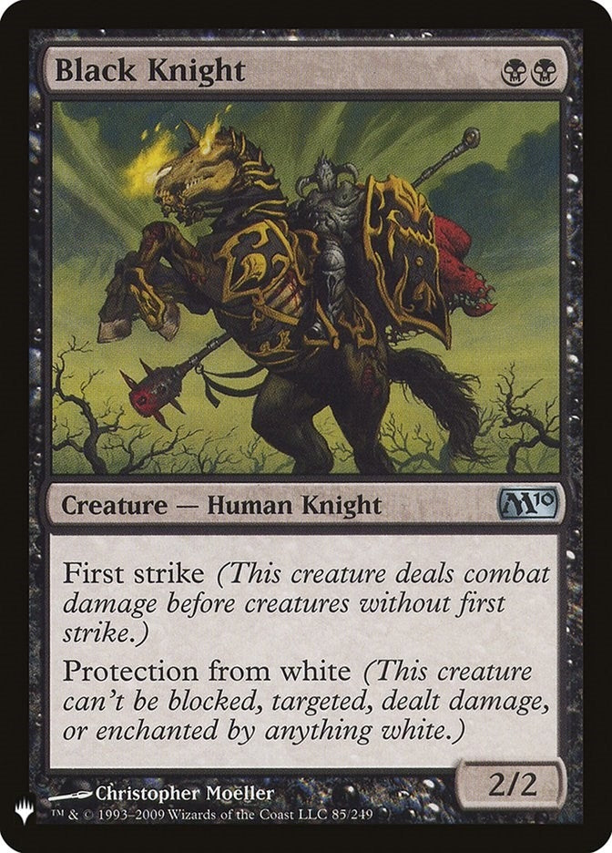 Black Knight (85) [LIST] - MTG Single