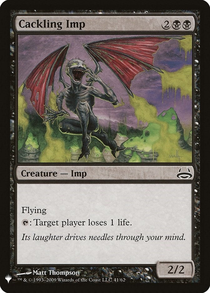 Cackling Imp (41) [LIST] - MTG Single