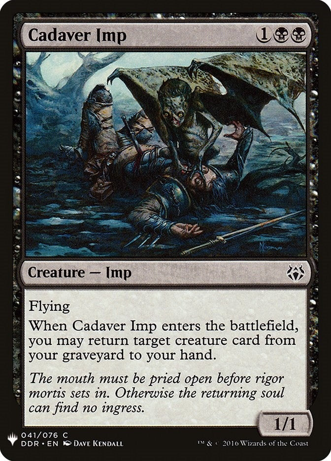 Cadaver Imp (41) [LIST] - MTG Single