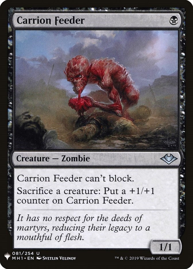 Carrion Feeder (81) [LIST] - MTG Single