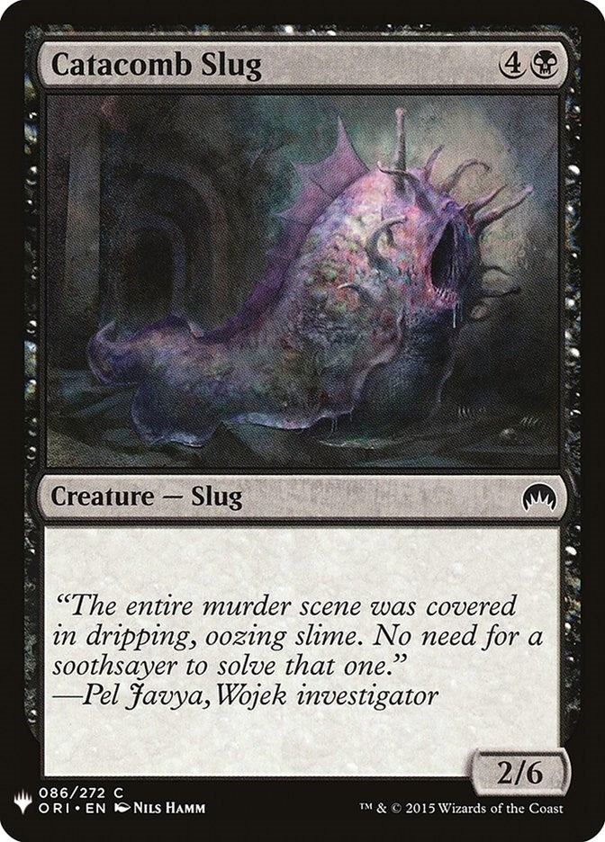 Catacomb Slug (86) [LIST] - MTG Single