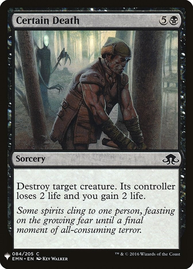 Certain Death (84) [LIST] - MTG Single