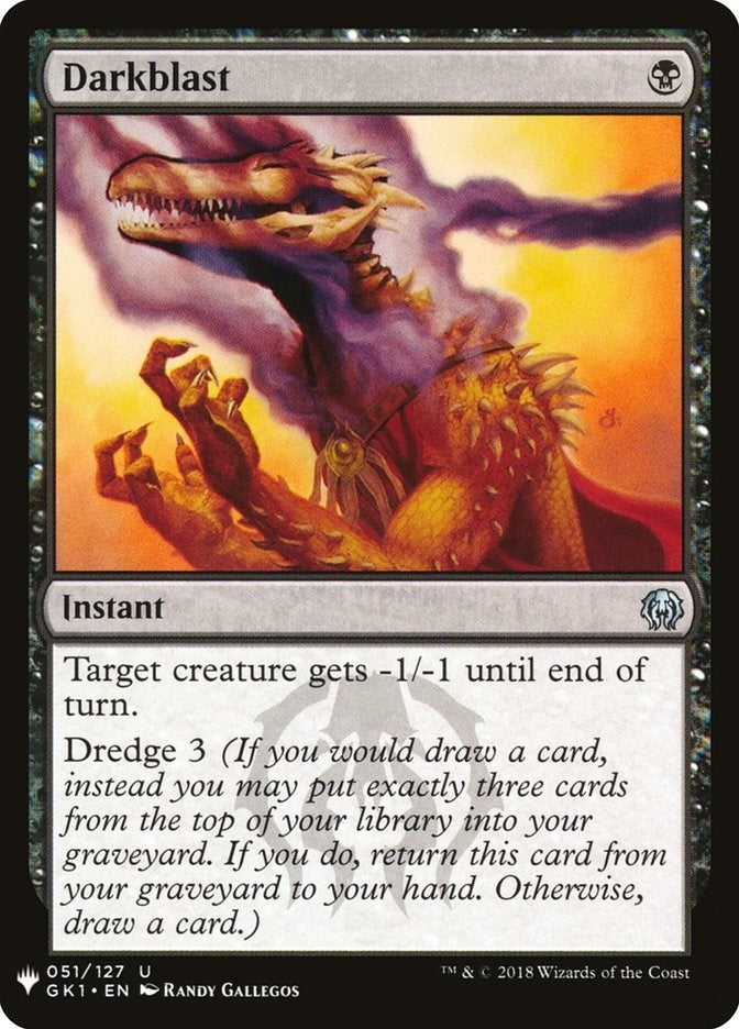 Darkblast (51) [LIST] - MTG Single