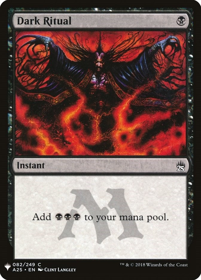 Dark Ritual (A25) (82) [LIST] - MTG Single