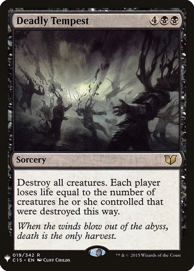 Deadly Tempest (19) [LIST] - MTG Single