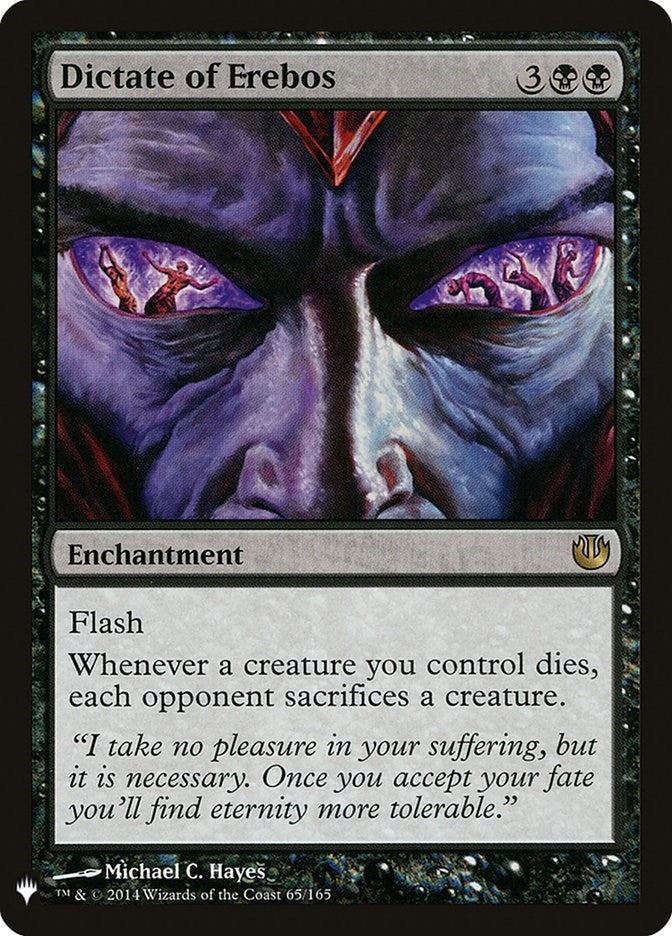 Dictate of Erebos (65) [LIST] - MTG Single