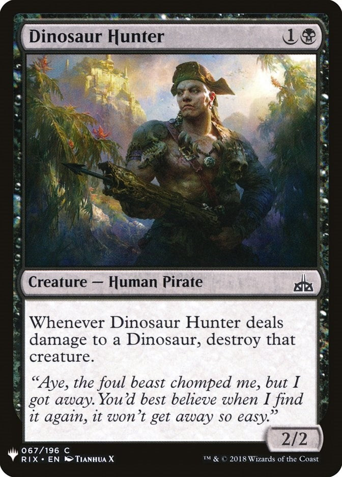 Dinosaur Hunter (67) [LIST] - MTG Single