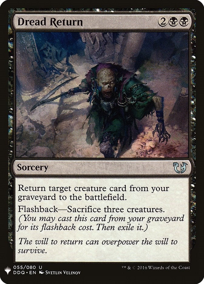 Dread Return (55) [LIST] - MTG Single