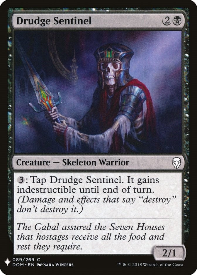 Drudge Sentinel (89) [LIST] - MTG Single