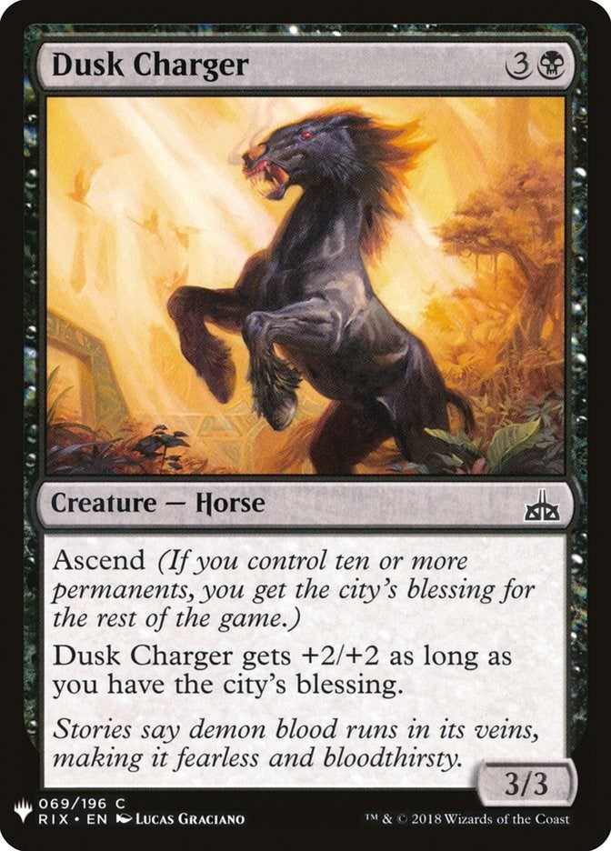 Dusk Charger (69) [LIST] - MTG Single