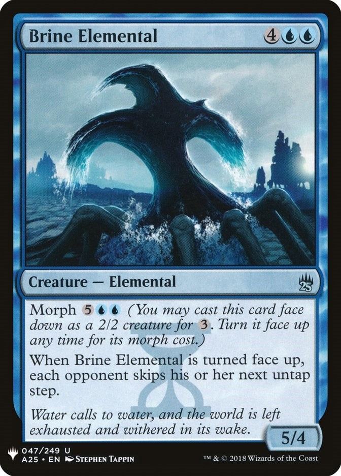 Brine Elemental (47) [LIST] - MTG Single