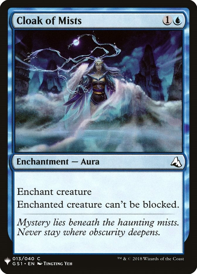 Cloak of Mists (13) [LIST] - MTG Single