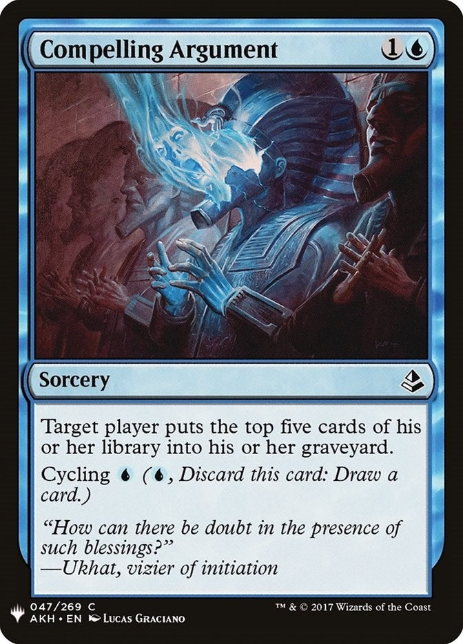 Compelling Argument (47) [LIST] - MTG Single