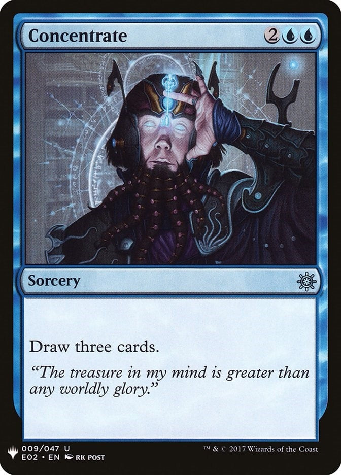 Concentrate (9) [LIST] - MTG Single
