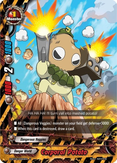 Corporal Potato (60040) [S-BT06] - Future Card BuddyFight Single