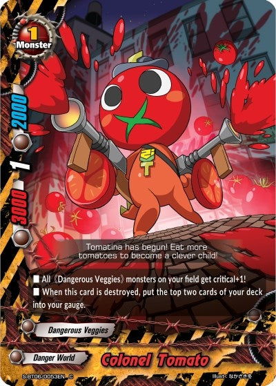Colonel Tomato (60053) [S-BT06] - Future Card BuddyFight Single