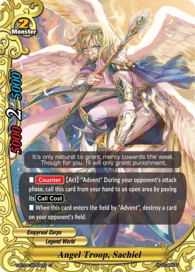 Angel Troop Sachiel (60058) [S-BT06] - Future Card BuddyFight Single