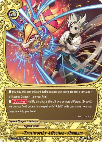-Trustworthy Affection- Shamam (60063) [S-BT06] - Future Card BuddyFight Single