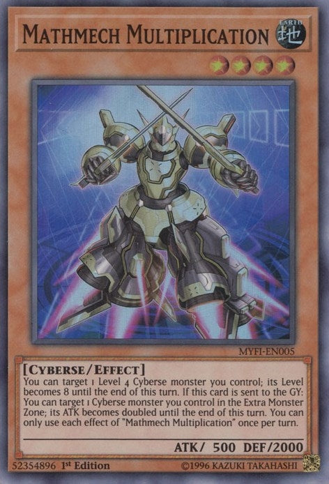 Mathmech Multiplication (5) (MYFI) - YuGiOh Single