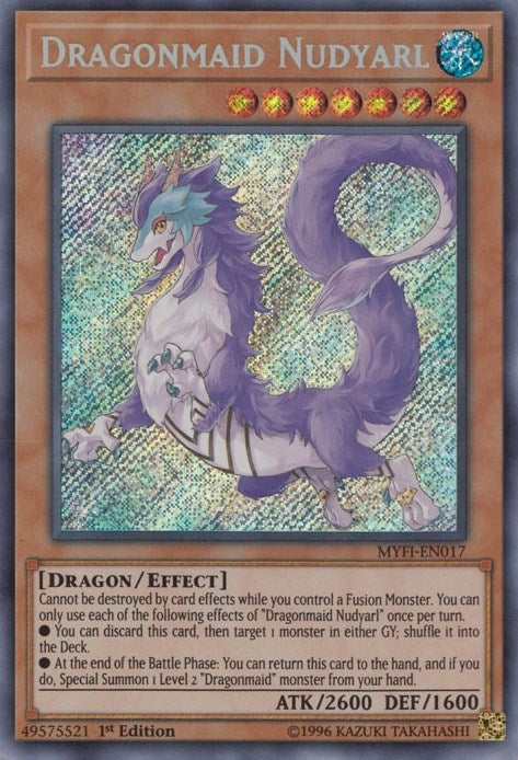 Dragonmaid Nudyarl (17) (MYFI) - YuGiOh Single