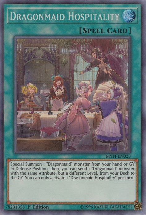 Dragonmaid Hospitality (23) (MYFI) - YuGiOh Single
