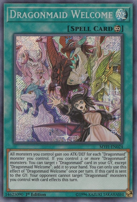 Dragonmaid Welcome (24) (MYFI) - YuGiOh Single