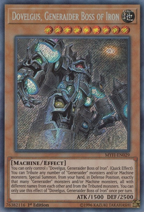 Dovelgus Generaider Boss of Iron (29) (MYFI) - YuGiOh Single