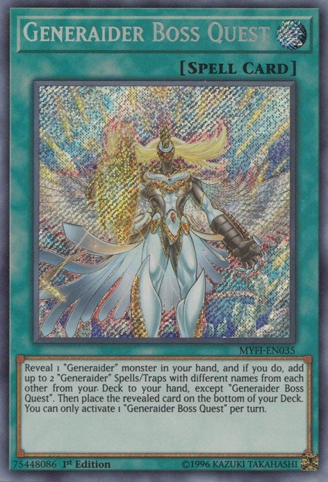 Generaider Boss Quest (35) (MYFI) - YuGiOh Single