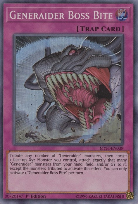 Generaider Boss Bite (39) (MYFI) - YuGiOh Single