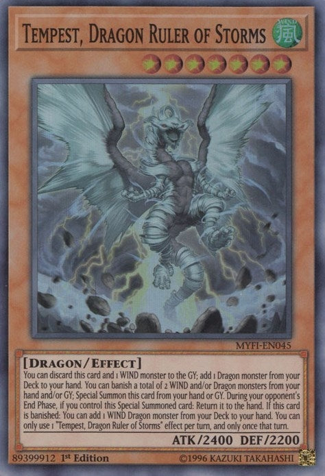 Tempest Dragon Ruler of Storms (45) (MYFI) - YuGiOh Single