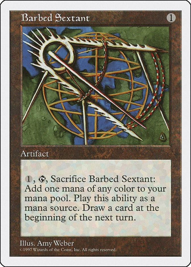 Barbed Sextant [5ED] - MTG Single