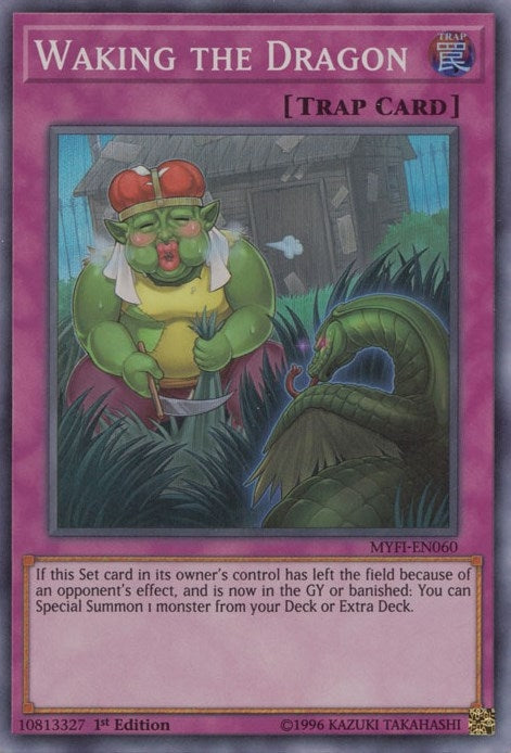 Waking the Dragon (60) (MYFI) - YuGiOh Single