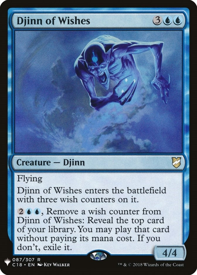 Djinn of Wishes (87) [LIST] - MTG Single