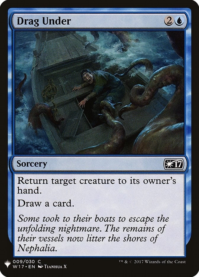 Drag Under (9) [LIST] - MTG Single