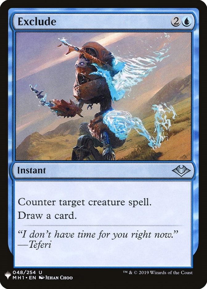 Exclude (48) [LIST] - MTG Single