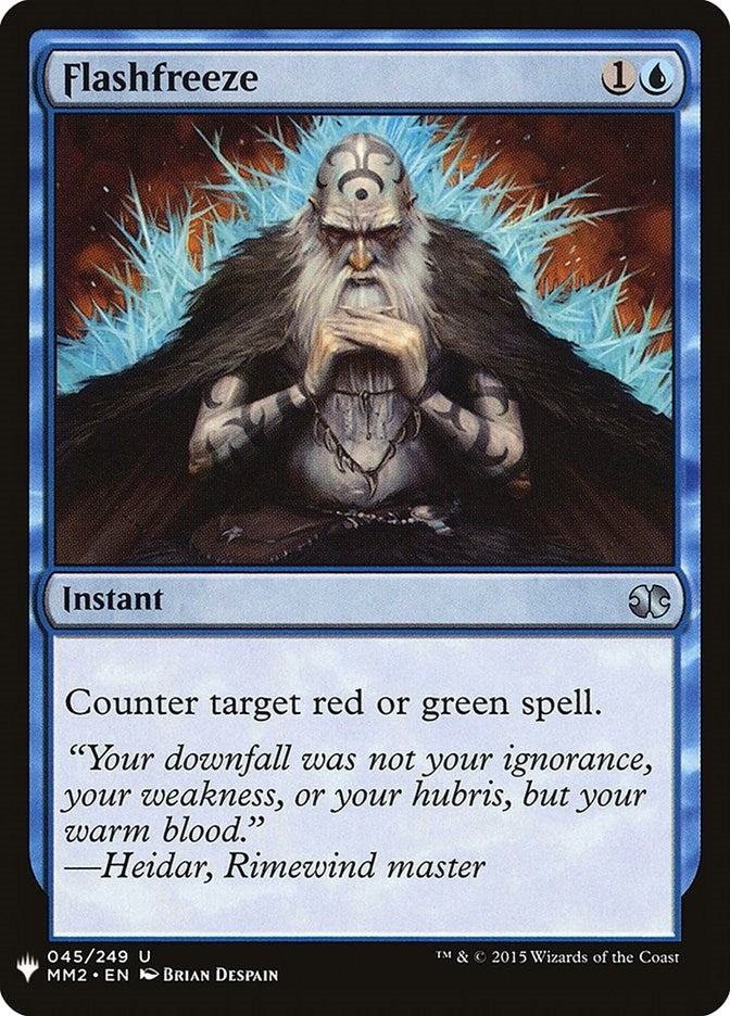 Flashfreeze (45) [LIST] - MTG Single