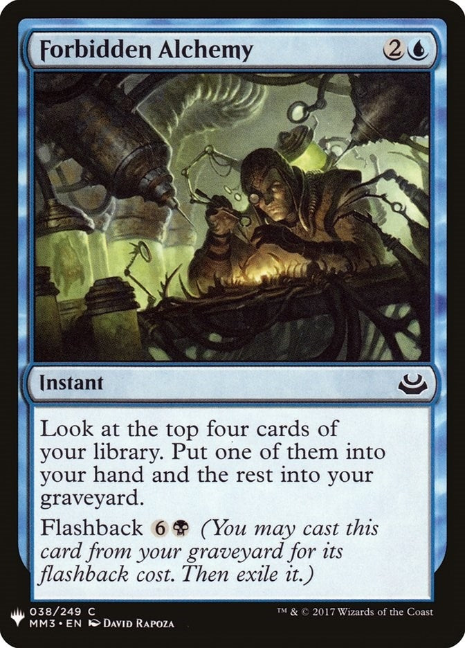 Forbidden Alchemy (38) [LIST] - MTG Single