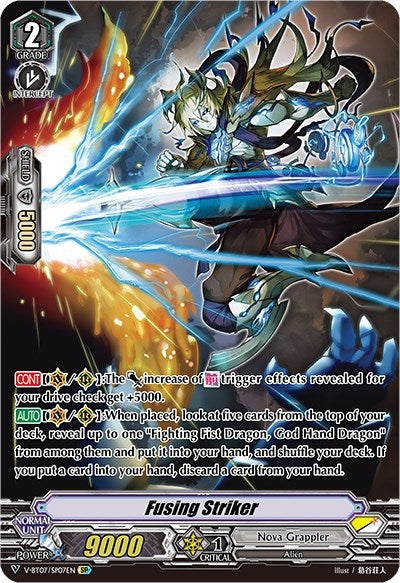 Fusing Striker (SP) (707) [V-BT07] - Cardfight Vanguard Single