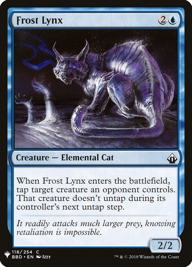 Frost Lynx (118) [LIST] - MTG Single