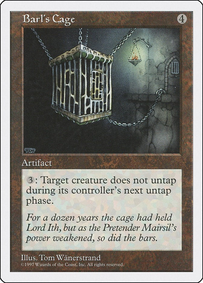 Barl’s Cage [5ED] - MTG Single