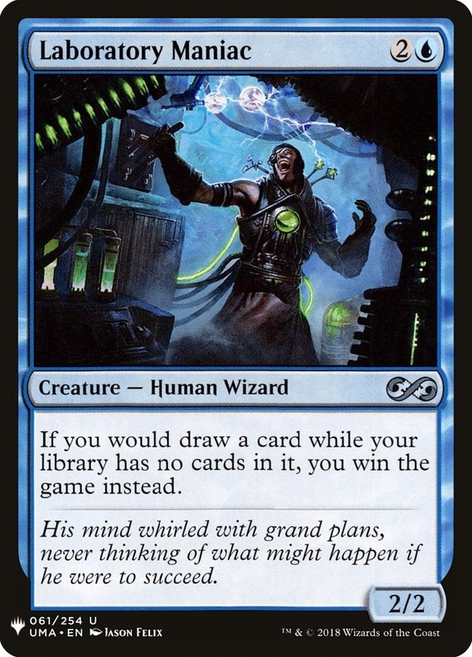 Laboratory Maniac (UMA) (61) [LIST] - MTG Single