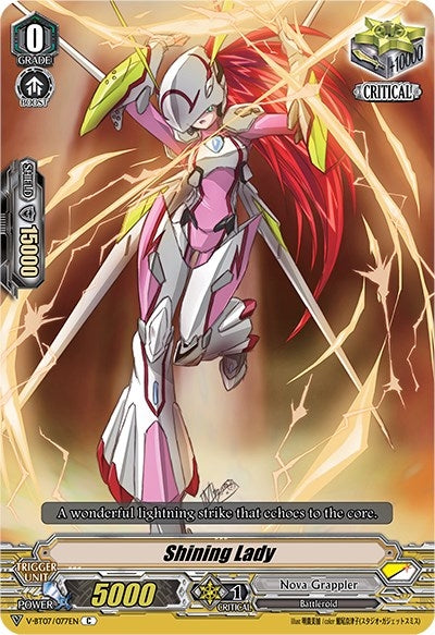 Shining Lady (7077) [V-BT07] - Cardfight Vanguard Single