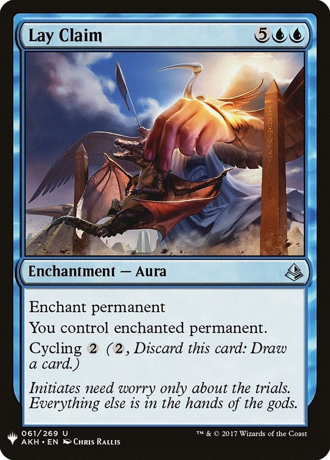 Lay Claim (61) [LIST] - MTG Single