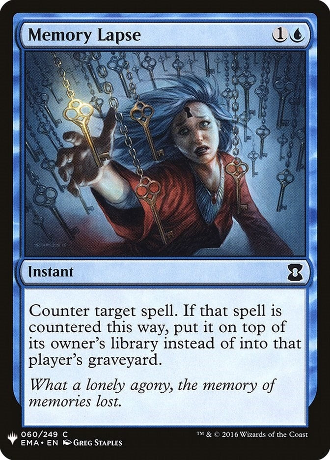 Memory Lapse (60) [LIST] - MTG Single