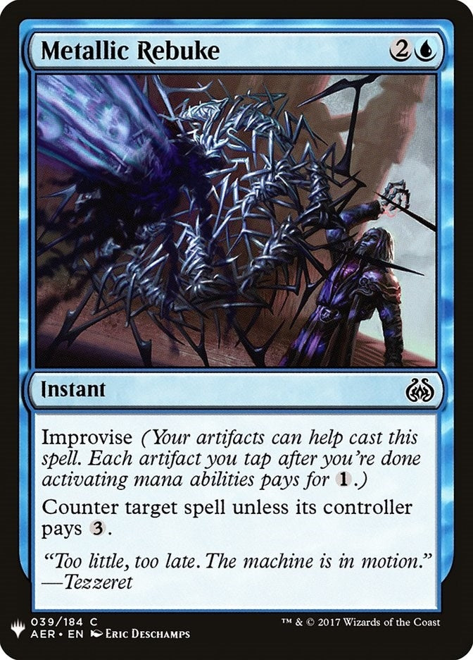 Metallic Rebuke (39) [LIST] - MTG Single