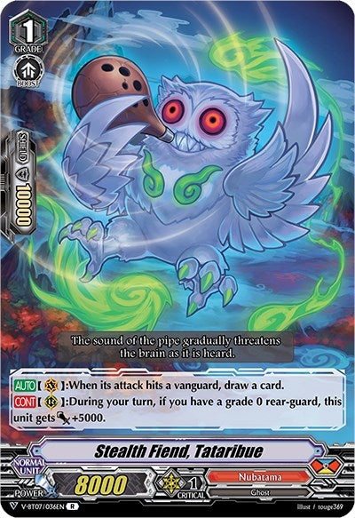 Stealth Fiend Tataribue (7036) [V-BT07] - Cardfight Vanguard Single