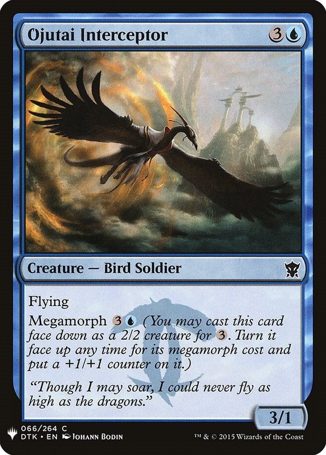 Ojutai Interceptor (66) [LIST] - MTG Single