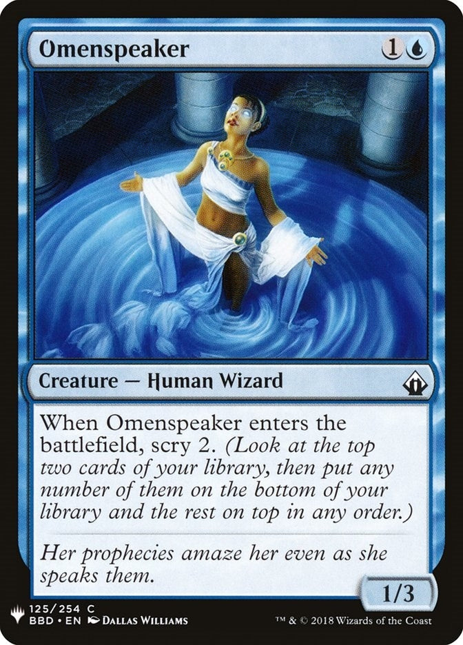 Omenspeaker (125) [LIST] - MTG Single