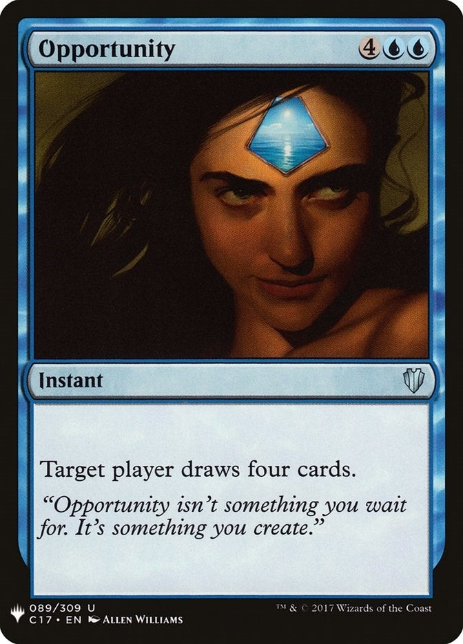 Opportunity (C17) (89) [LIST] - MTG Single